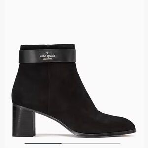 Kate Spade Black Ankle Boots